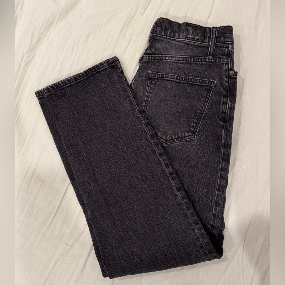 BDG Stretch Cowboy Jeans High Rise Straight Leg